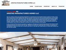 Tablet Screenshot of manufacturedhomesdelriotx.com